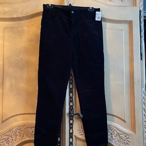 Woman’s Black corduroy pants NWT